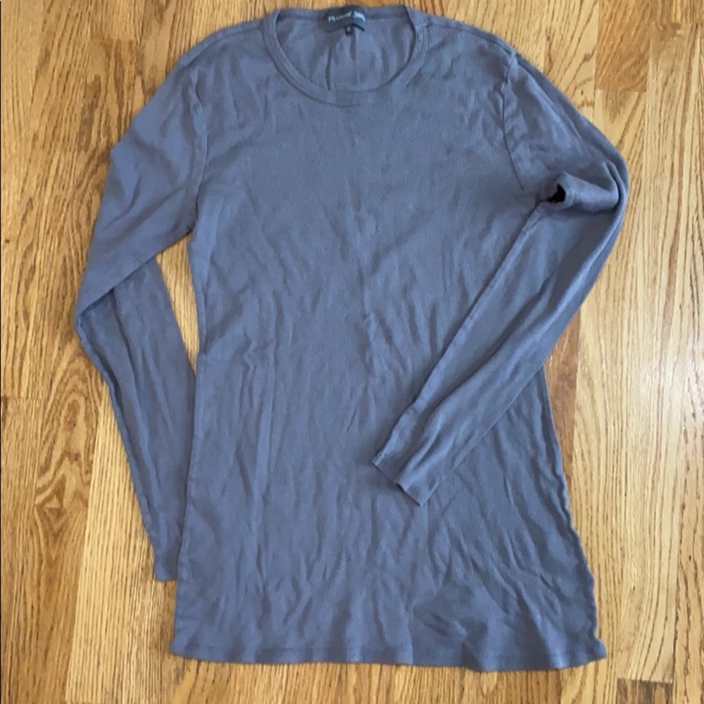 Michael Stars gray thermal tunic